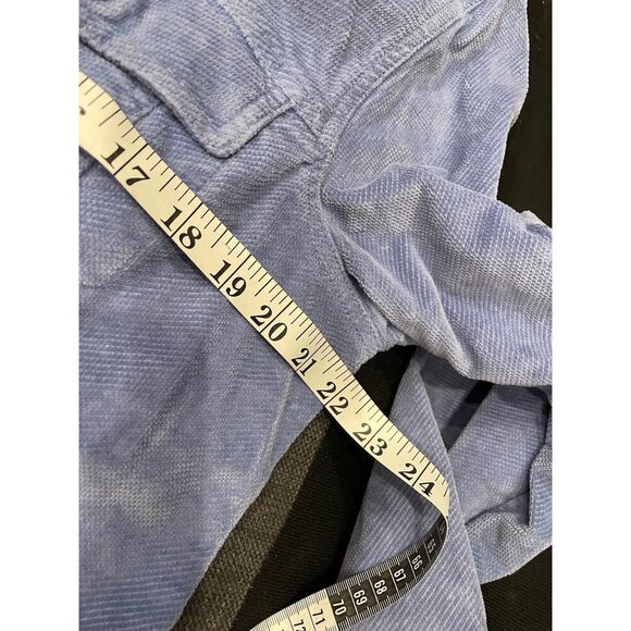 Vintage Light Blue Corduroy Snap Front Jacket Sz M - Picture 8 of 10